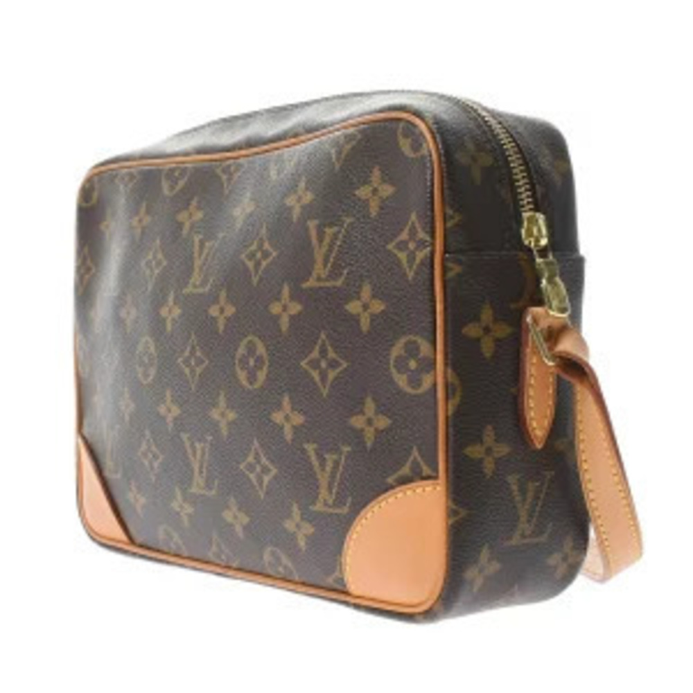 Louis Vuitton Shoulder Brown Bag Trocadero Monogram Canvas
